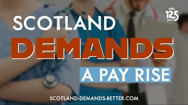 March and Rally outside the Scottish Parliament