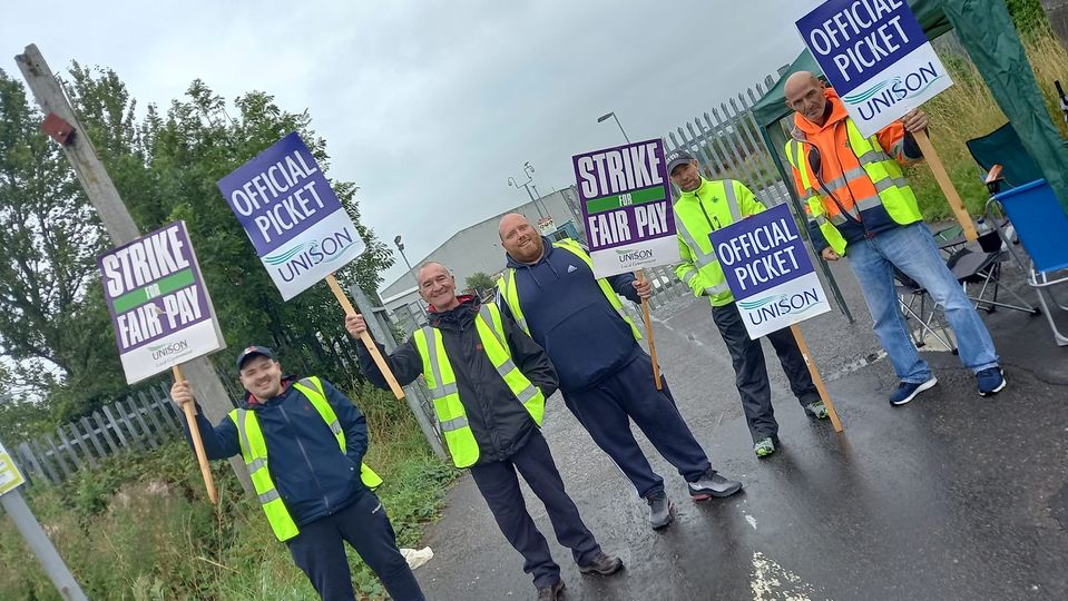 Strikes to continue as UNISON recommends council workers reject COSLA pay&nbsp;offer