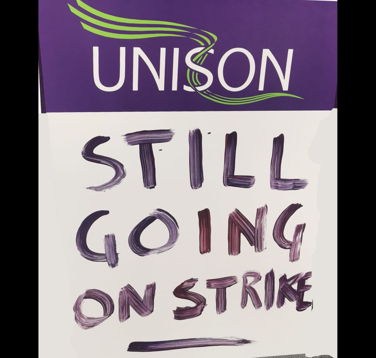 We are still going on&nbsp;strike!